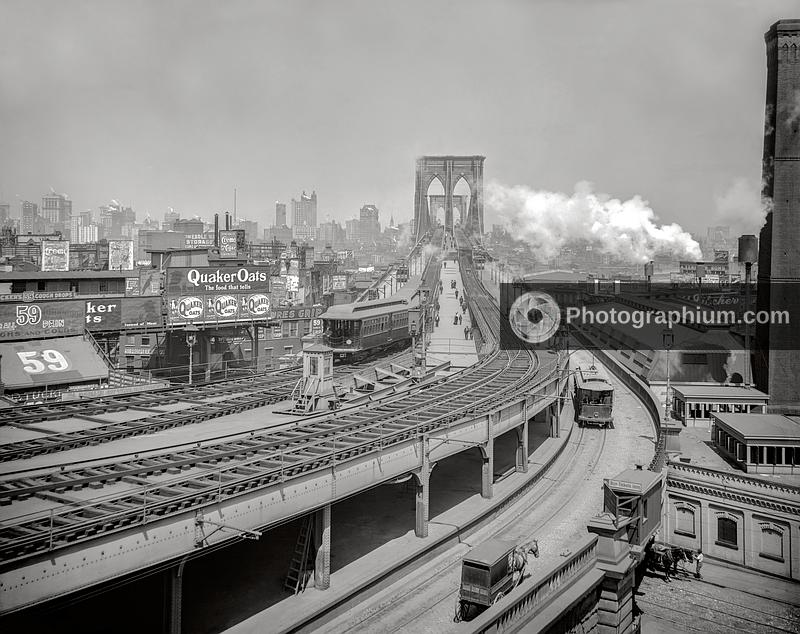 Brooklyn terminal, Brooklyn Bridge 1903
