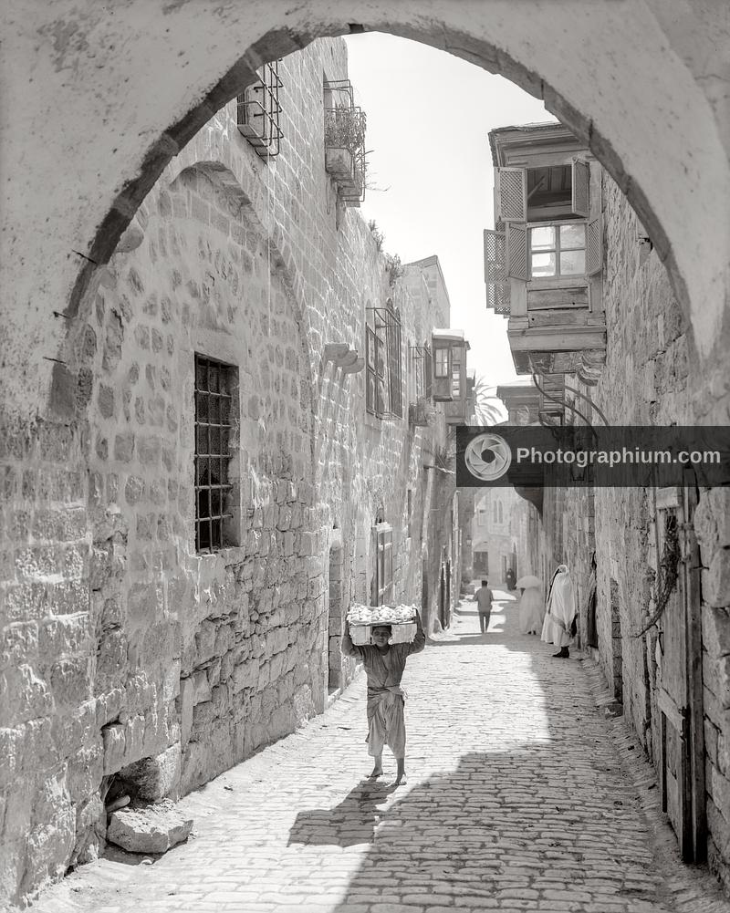 Via Dolorosa. Jerusalem, Palestine. 1898-1914