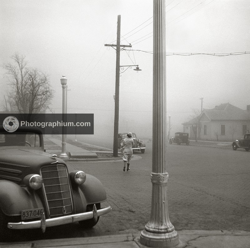 Dust storm in Amarillo, Texas. 1936