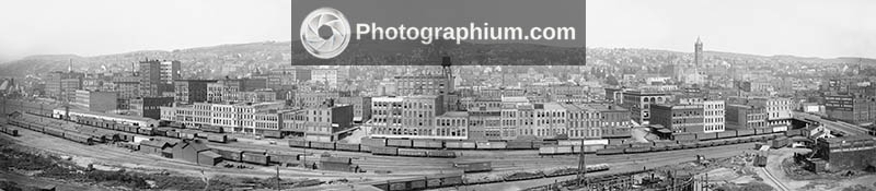 Panorama of Duluth, Minnesota. 1900-1906