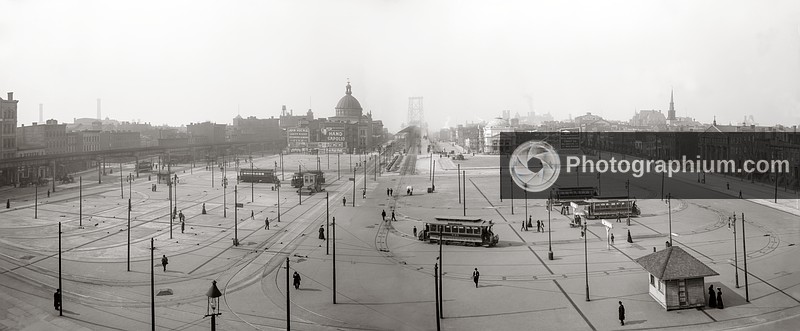 Williamsburg Bridge Plaza. Brooklyn. 1906