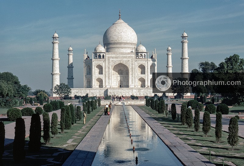 Taj Mahal. India. 1976