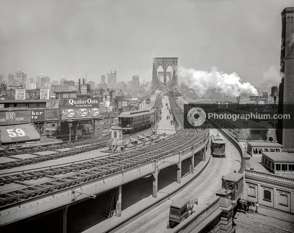 Brooklyn terminal, Brooklyn Bridge 1903