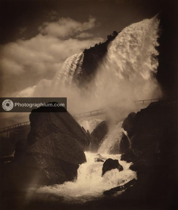 Cave of the winds. Niagara Falls. 1888
