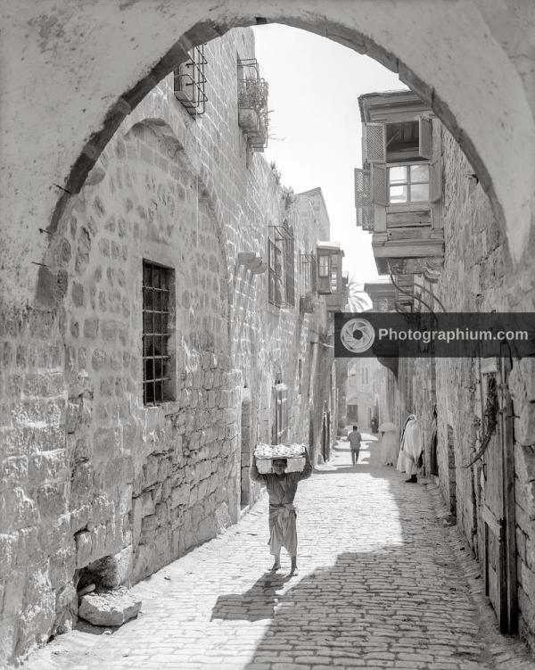Via Dolorosa. Jerusalem, Palestine. 1898-1914