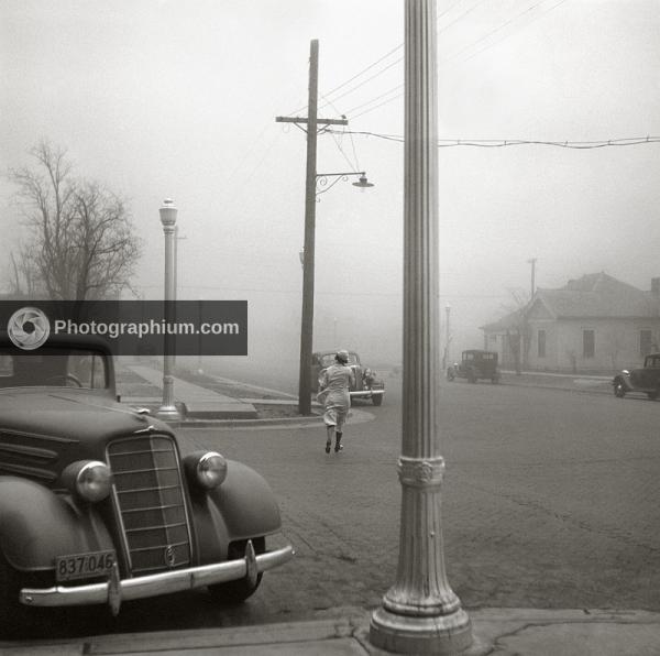 Dust storm in Amarillo, Texas. 1936