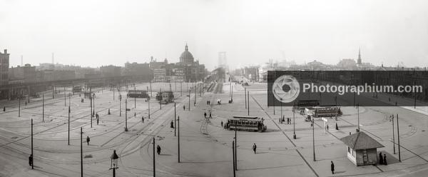 Williamsburg Bridge Plaza. Brooklyn. 1906